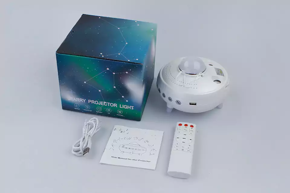northern lights and stars projector