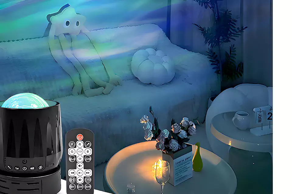 mini aurora night sky light
