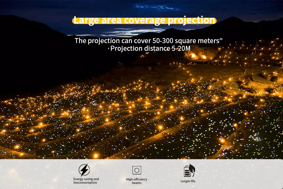 Outdoor Dynamic Firefly Light Projector